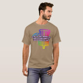 Throwing Discs at Baskets Sports Disc Golf Games f T-Shirt (Vorne ganz)