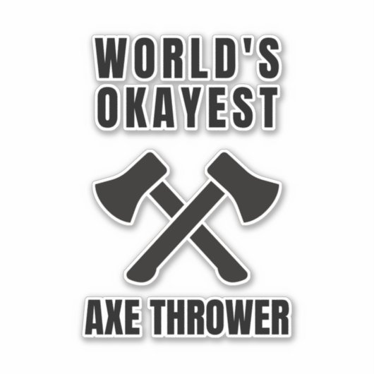 Throwing-Legend Aufkleber (Vorderseite)