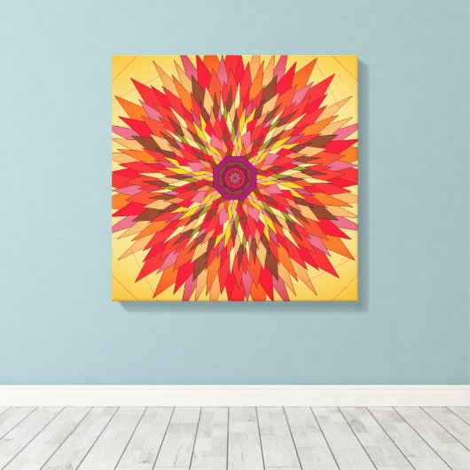 Throwpillows Leinwanddruck (Insitu (Holzboden))