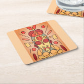 Throwpillows Rechteckiger Pappuntersetzer (angewinkelt)