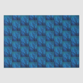 Thru das Glas, schüttelt Baum Abstraktes Muster Seidenpapier