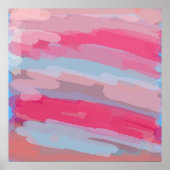 Thru die Abstrakte Malerei Poster drucken (Vorne)