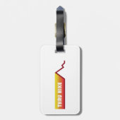 Thru Hike Gepäckanhänger (Rückseite vertikal)