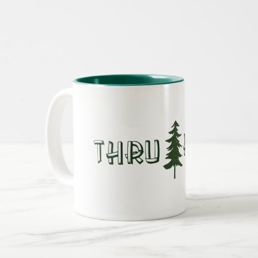 Thru Hike Zweifarbige Tasse (Vorderseite Links)