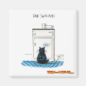 Thru The Cat Flap Magnet - "Idle Thoughts" (Vorne)