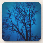 Thru The Glass, schmiedeen Tree Abstrakte Kunst Getränkeuntersetzer (Vorderseite)