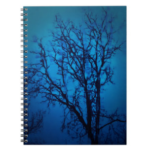 Thru The Glass, schmiedeen Tree Abstrakte Kunst Notizblock