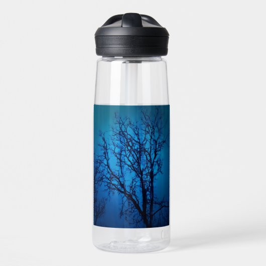 Thru The Glass, schmiedeen Tree Abstrakte Kunst Trinkflasche (Vorne)