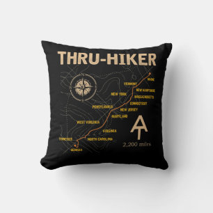 Thruh Hiker Appalachian Trail Wandern Kissen