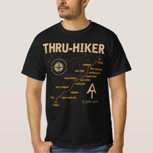 Thruh Hiker Appalachian Trail Wandern T-Shirt
