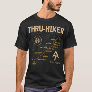Thruh Hiker Appalachian Trail Wandern T-Shirt