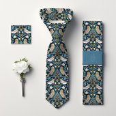 Thrushes Birds William Morris Inspirierte Men's Krawatte