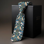Thrushes Birds William Morris Inspirierte Men's Krawatte
