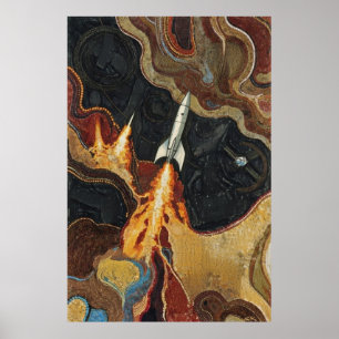 Thruster-Wert-Mattposter Poster
