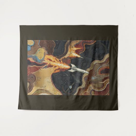 Thrusters tapestry wandteppich (Vorderseite (Horizontal))