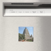 THTH019 Tempel von MAHABODHI, Thailand, Asien, Küh Magnet (In Situ (Geschirrspüler))