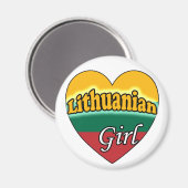 Thuanisches Mädchen Magnet (Vorderseite/Rückseite)