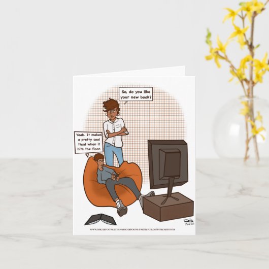 Thud Karte (Gelbe Blume)