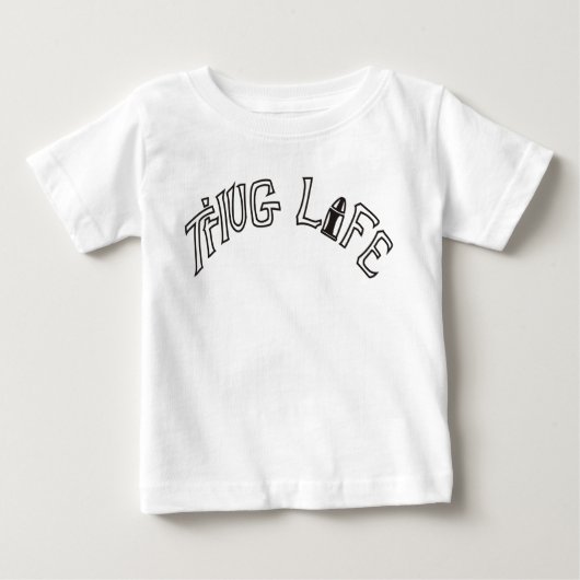 Thug Baby Life Premium Baby T-shirt (Vorderseite)