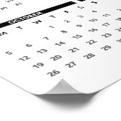 Thug Life 2025-Kalender Poster (Ecke)