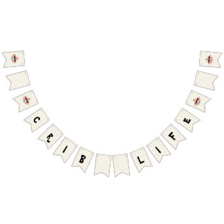 Thug Life Baby Crib Life  Wimpelkette