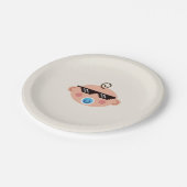 Thug life baby plates pappteller (Schrägansicht)
