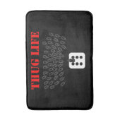 Thug Life Badematte (Vorderseite Vertikal)