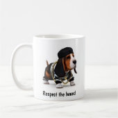 Thug Life Basset Hound Kaffeetasse (Links)