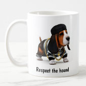 Thug Life Basset Hound Kaffeetasse