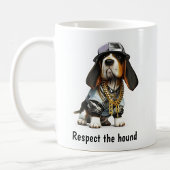 Thug Life Basset Hound Kaffeetasse