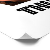 Thug Life Danny McBride in Pineaple Express Poster (Ecke)