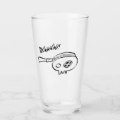 Thug Life Dishwasher Glas (Vorderseite)
