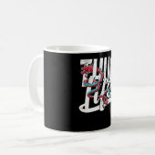 Thug Life Dragon Kaffeetasse (Vorderseite Links)