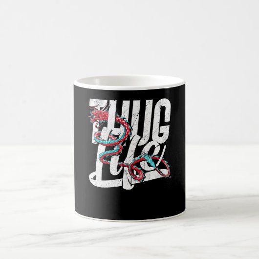 Thug Life Dragon Kaffeetasse (Mittel)