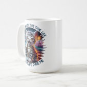 Thug Life Kitten Kaffeetasse (Vorderseite Links)