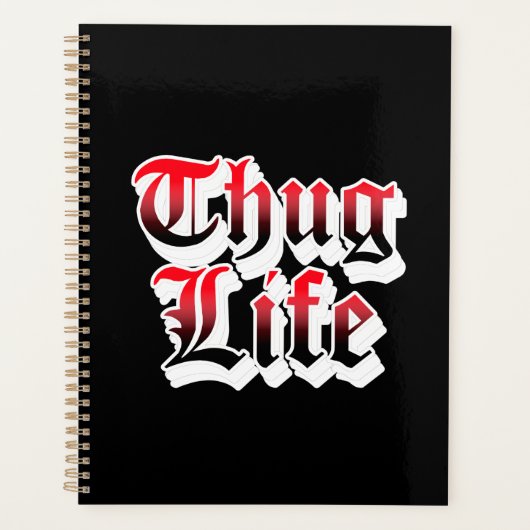 Thug Life Planner Planer (Vorderseite)