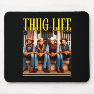 Thug Life Trump Vance Kennedy Elon Mousepad