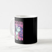 Thug Lizard Funny Weirdcore Animal Lizard L Kaffeetasse (Vorderseite Links)