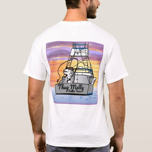 Thug Melly T-Shirt (Rückseite)