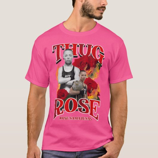 Thug-Rose Namajunas Vintag T-Shirt (Vorderseite)