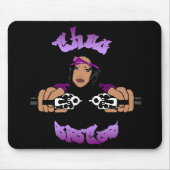 Thug Sistas Mousepad (Vorne)