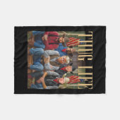 Thug Trump Vance Kennedy Elon für Life Graphic Fleecedecke (Vorderseite (Horizontal))