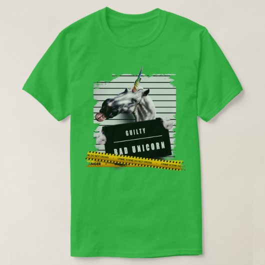 Thug Unicorn T-Shirt (Design vorne)
