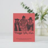 Thugge Lyfe Postcard Postkarte (Stehend Vorderseite)