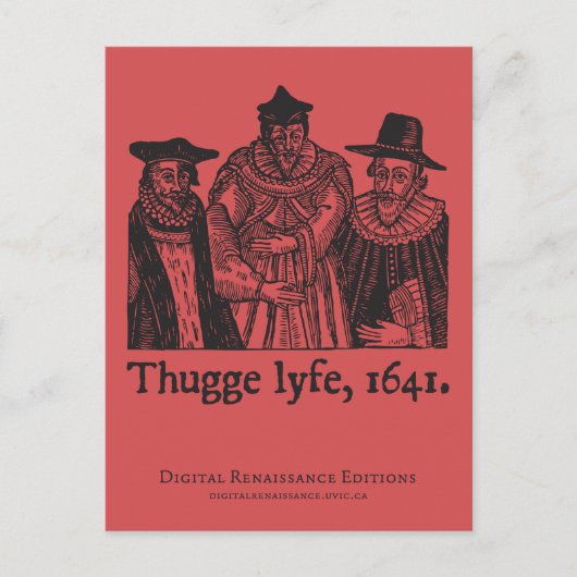 Thugge Lyfe Postcard Postkarte (Vorderseite)