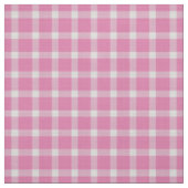 Thulian Rosa Gingham Karo Stoff (Muster)