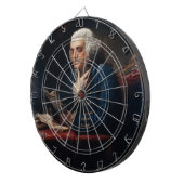 Thumb Portrait, Benjamin Franklin Gründungsvater Dartscheibe (Vorderseite rechts)