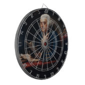 Thumb Portrait, Benjamin Franklin Gründungsvater Dartscheibe (Vorderseite Links)