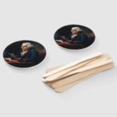 Thumb Portrait, Benjamin Franklin Gründungsvater Fächer (Non-assembled)