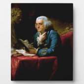 Thumb Portrait, Benjamin Franklin Gründungsvater Fotoplatte (Vorderseite)